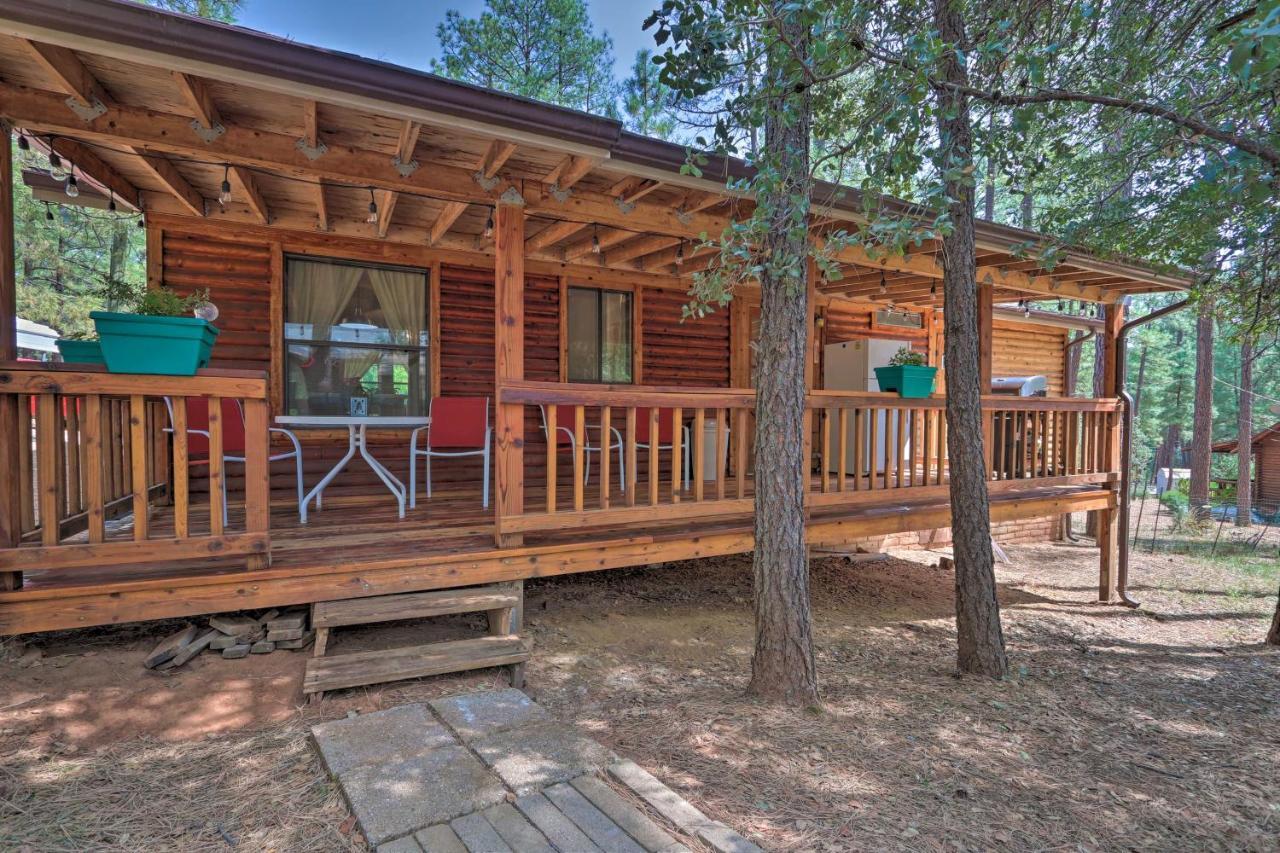 Updated Strawberry Family Cabin With 2 Private Decks Villa Pine Exterior photo